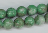 CCO104 15.5 inches 12mm round dyed natural chrysotine beads