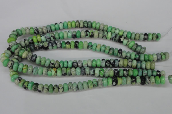 CCO15 15.5 inches 6*10mm rondelle natural chrysotine beads