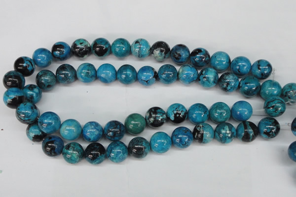 CCO168 15.5 inches 18mm round dyed natural chrysotine beads