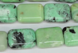 CCO44 15.5 inches 15*20mm rectangle natural chrysotine beads