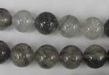 CCQ304 15.5 inches 12mm round cloudy quartz beads wholesale