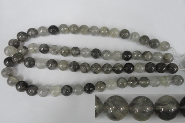 CCQ304 15.5 inches 12mm round cloudy quartz beads wholesale