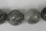 CCQ307 15.5 inches 18mm round cloudy quartz beads wholesale