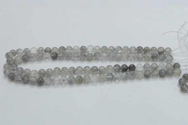 CCQ51 15.5 inches 8mm round cloudy quartz beads wholesale