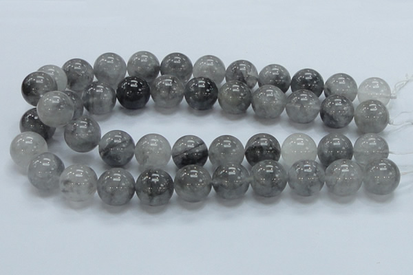 CCQ55 15.5 inches 18mm round cloudy quartz beads wholesale