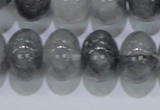 CCQ72 15.5 inches 13*18mm rondelle cloudy quartz beads wholesale