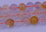 CCR361 15.5 inches 6mm round citrine beads wholesale