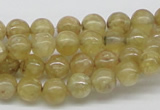 CCR81 15.5 inches 8mm round citrine gemstone beads wholesale