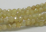 CCR82 15.5 inches 6mm faceted round citrine gemstone beads wholesale