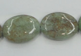 CCS100 15.5 inches 18*25mm oval African chrysocolla beads