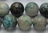 CCS23 15.5 inches 20mm round natural chrysocolla gemstone beads