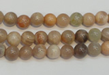 CCS302 15.5 inches 6mm round natural sunstone beads wholesale