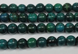 CCS401 15.5 inches 6mm round dyed chrysocolla gemstone beads