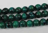 CCS402 15.5 inches 8mm round dyed chrysocolla gemstone beads