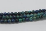 CCS50 16 inches 4mm round dyed chrysocolla gemstone beads wholesale