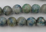 CCS504 15.5 inches 12mm round natural chrysocolla gemstone beads