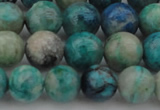 CCS513 15.5 inches 10mm round natural chrysocolla gemstone beads