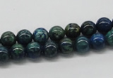 CCS52 16 inches 8mm round dyed chrysocolla gemstone beads wholesale