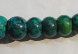 CCS621 15.5 inches 6*10mm – 15*20mm rondelle dyed chrysocolla beads