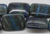 CCS69 16 inches 22*30mm rectangle dyed chrysocolla gemstone beads