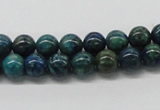 CCS71 15.5 inches 12mm round dyed chrysocolla gemstone beads