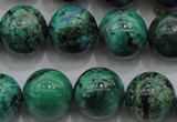 CCS802 15.5 inches 8mm round natural Chinese chrysocolla beads