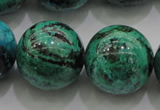 CCS807 15.5 inches 18mm round natural Chinese chrysocolla beads