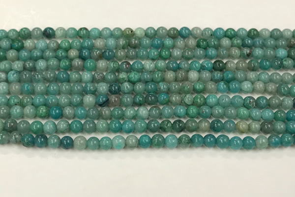 CCS871 15.5 inches 3mm round natural chrysocolla gemstone beads