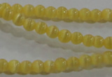 CCT1107 15 inches 2mm round tiny cats eye beads wholesale