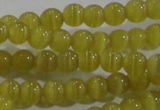 CCT1151 15 inches 3mm round tiny cats eye beads wholesale