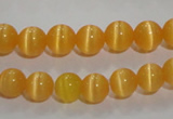 CCT1211 15 inches 4mm round cats eye beads wholesale