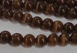 CCT1218 15 inches 4mm round cats eye beads wholesale