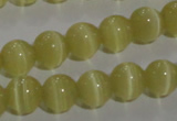 CCT1276 15 inches 5mm round cats eye beads wholesale