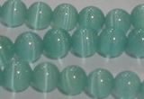 CCT1285 15 inches 5mm round cats eye beads wholesale