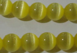 CCT1327 15 inches 6mm round cats eye beads wholesale