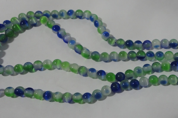 CCT1341 15 inches 6mm round cats eye beads wholesale