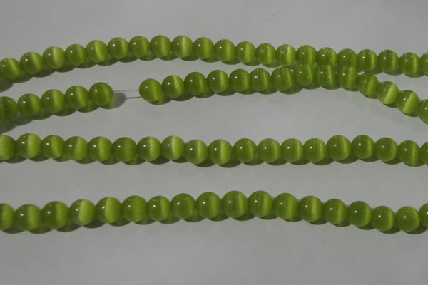 CCT1347 15 inches 6mm round cats eye beads wholesale