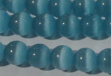 CCT1350 15 inches 6mm round cats eye beads wholesale