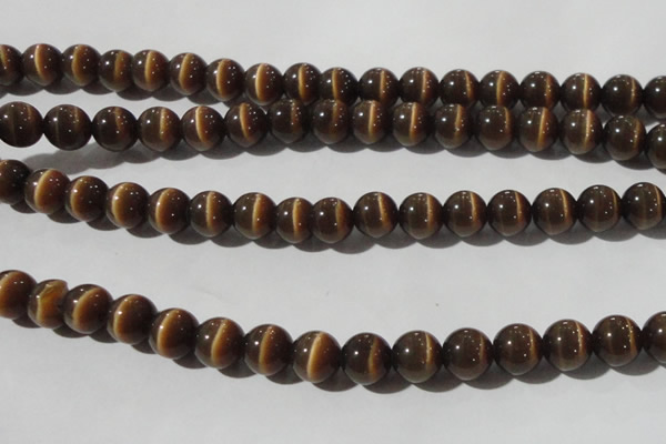 CCT1379 15 inches 7mm round cats eye beads wholesale