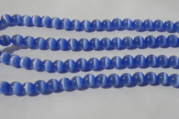 CCT1385 15 inches 7mm round cats eye beads wholesale