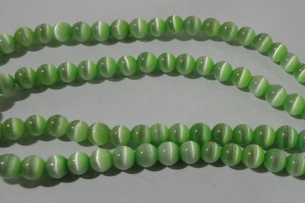 CCT1390 15 inches 7mm round cats eye beads wholesale