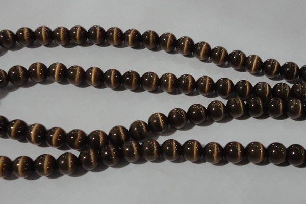 CCT1394 15 inches 7mm round cats eye beads wholesale