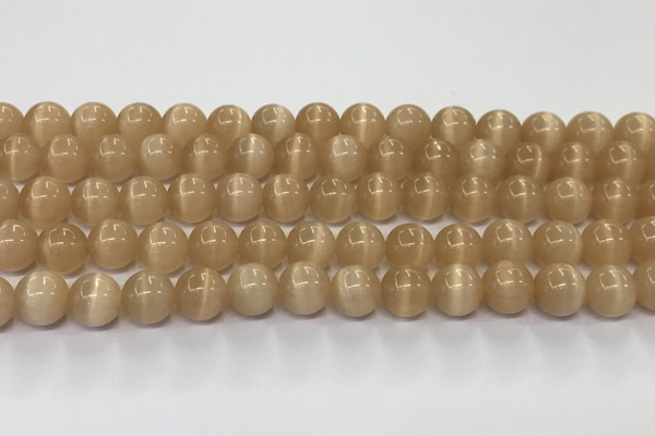 CCT1436 15 inches 8mm, 10mm, 12mm round cats eye beads