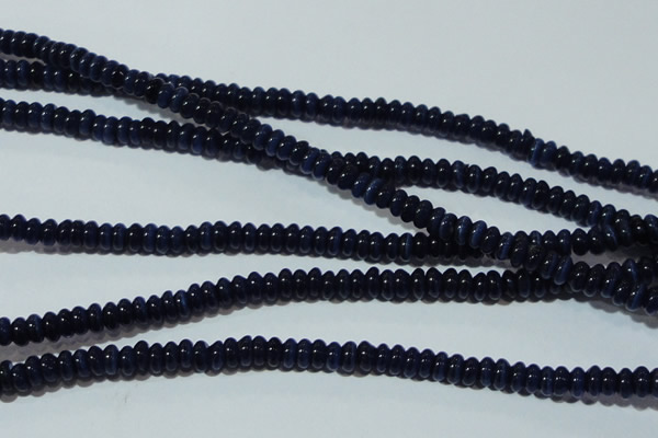 CCT222 15 inches 2*4mm rondelle cats eye beads wholesale