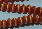 CCT245 15 inches 3*6mm rondelle cats eye beads wholesale