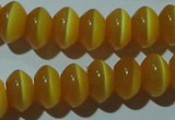 CCT279 15 inches 5*8mm rondelle cats eye beads wholesale