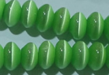 CCT289 15 inches 5*8mm rondelle cats eye beads wholesale