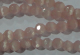 CCT304 15 inches 4mm faceted round cats eye beads wholesale