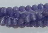 CCT322 15 inches 4mm faceted round cats eye beads wholesale