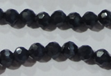 CCT329 15 inches 4mm faceted round cats eye beads wholesale